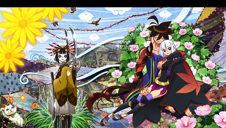 Katanagatari featuring Anime, Dissidia - Perfect PS Vita Wallpaper