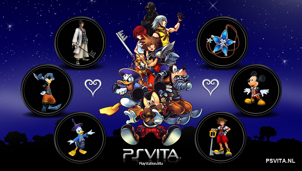 Kingdom Hearts featuring Abstract / Arts, Anime, Cartoon, Game / Gaming, Nature, kingdom hearts - Perfect PS Vita Wallpaper