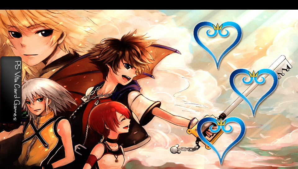 kingdom hearts featuring Game / Gaming, With Buttons, kingdom hearts - Perfect PS Vita Wallpaper