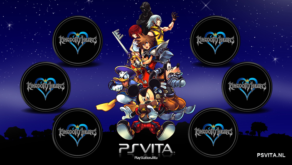 Kingdom of Hearts featuring Anime, Cartoon, Game / Gaming, kingdom of hearts - Perfect PS Vita Wallpaper