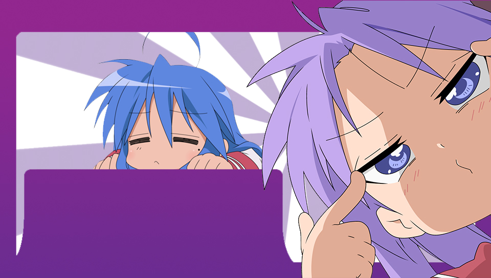 Lucky Star featuring Anime, Lockscreen, Maria Holic, Matsurika, Skulls - Perfect PS Vita Wallpaper