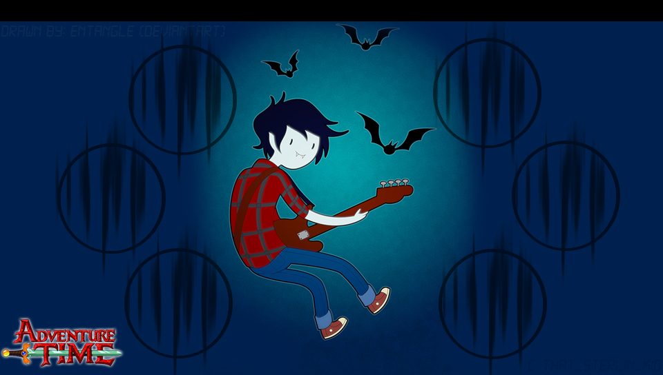 Marshall Lee featuring Cartoon, Celebrities, With Buttons, 465-565-956, Dexus, leon kennedy, resident evil 3 - Perfect PS Vita Wallpaper