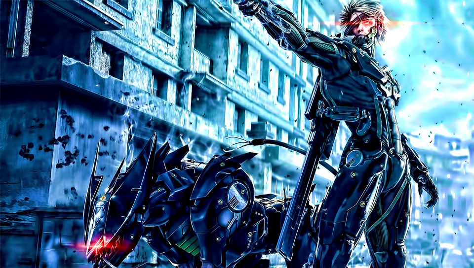 Metal Gear Rising featuring Game / Gaming, Kona-chan - Perfect PS Vita Wallpaper