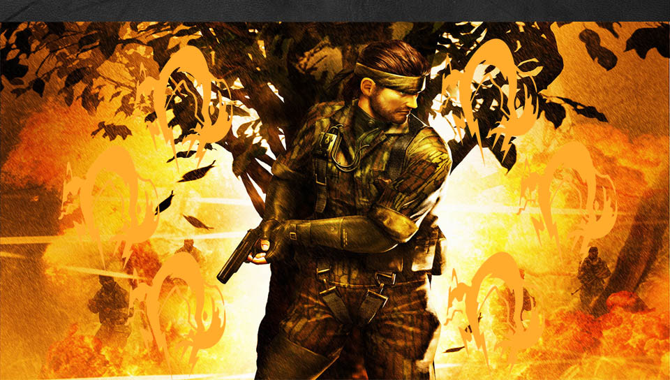 Metal Gear Solid 3 featuring Game / Gaming, With Buttons, big boss, metal gear solid, Odyssey, RagnarokOdyssey, shooter - Perfect PS Vita Wallpaper