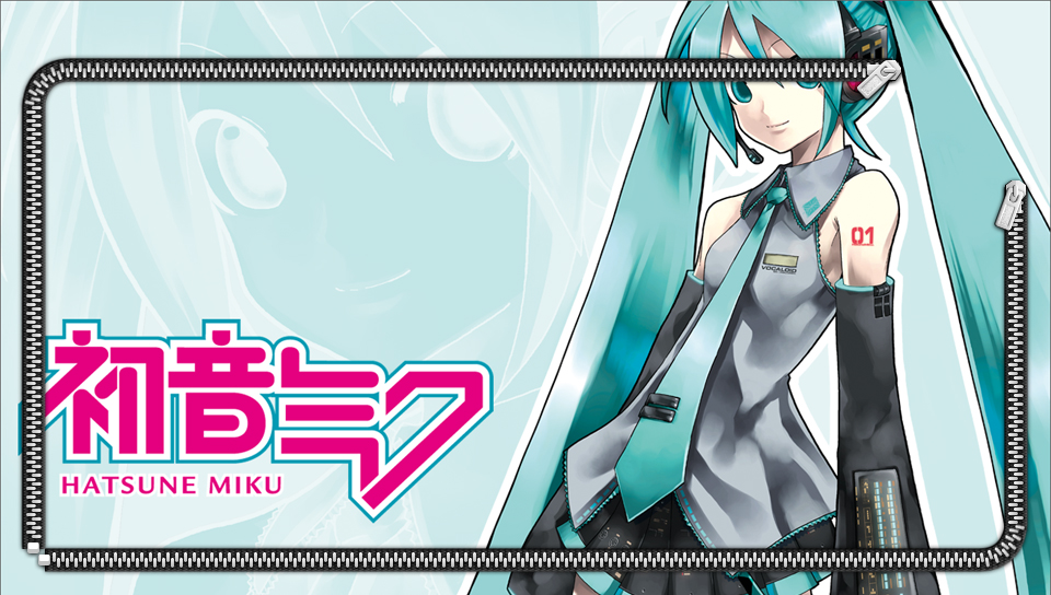 miku hatsune 5 zip featuring Anime, Lockscreen, zombies - Perfect PS Vita Wallpaper