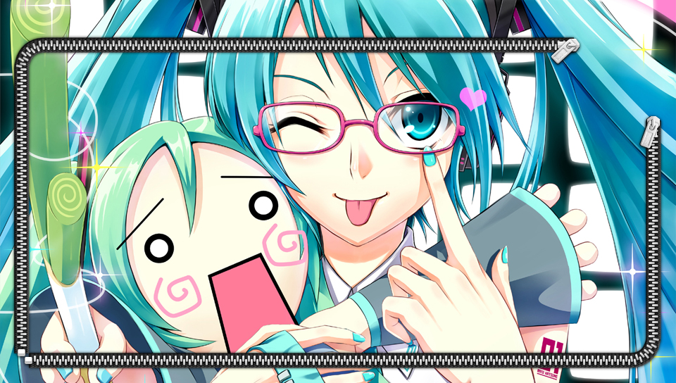 miku hatsune 6 zip featuring Anime, Lockscreen, zombies - Perfect PS Vita Wallpaper