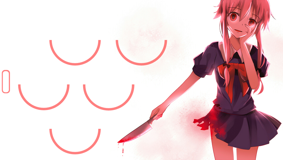 Mirai Nikki featuring Anime, mirai nikki - Perfect PS Vita Wallpaper