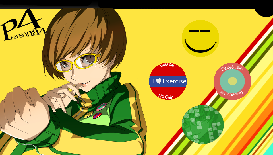 Persona 4 - Chie featuring Anime, Game / Gaming, With Buttons, Avatar Legend Of Korra - Perfect PS Vita Wallpaper