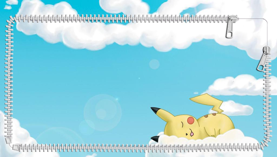 pikachu clouds featuring Game / Gaming, Lockscreen, Full Metal, lol - Perfect PS Vita Wallpaper