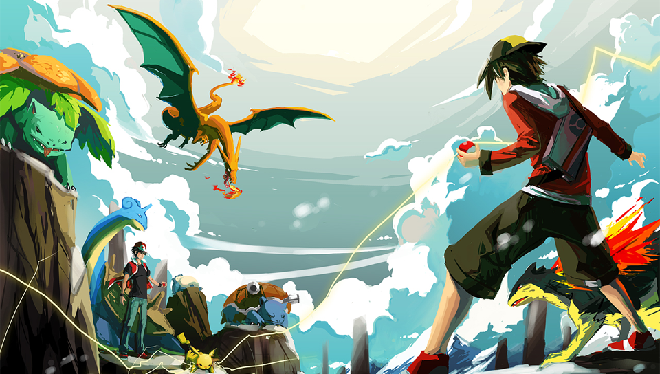 Pokémon: Epic Battle featuring Anime, Game / Gaming, With Buttons, final fantasy ftw, Full Metal - Perfect PS Vita Wallpaper