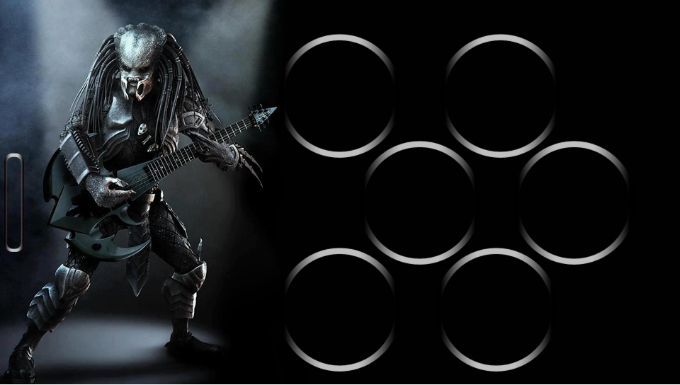 Predator Guitarist featuring Game / Gaming, Movies, With Buttons, project diva - Perfect PS Vita Wallpaper