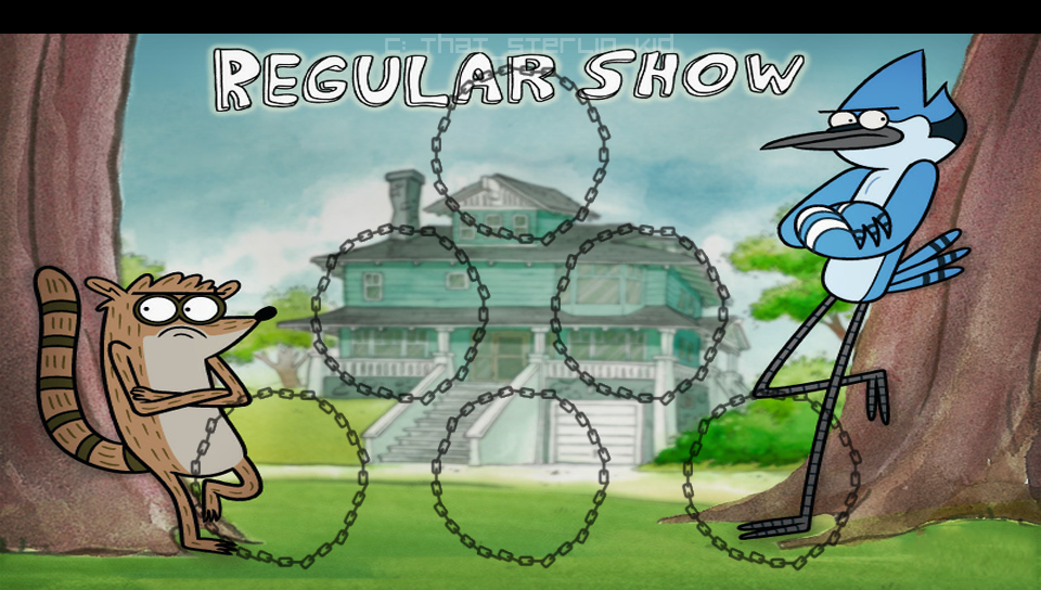 Regular Show featuring Cartoon, With Buttons, adventure, adventuretime, Dexus, finn, jake, network, playstation, time, unit13 - Perfect PS Vita Wallpaper