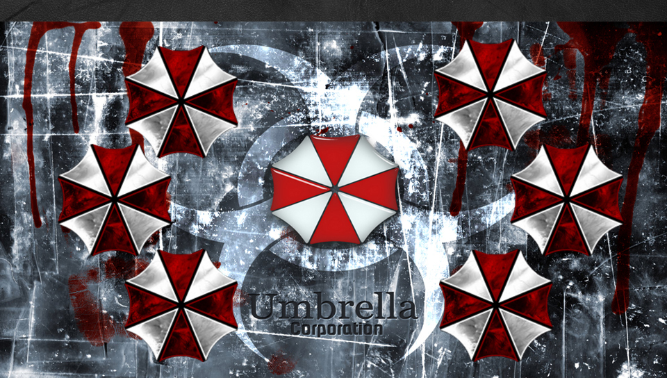 Resident Evil Umbrella Corp featuring Game / Gaming, Movies, With Buttons, resident evil - Perfect PS Vita Wallpaper