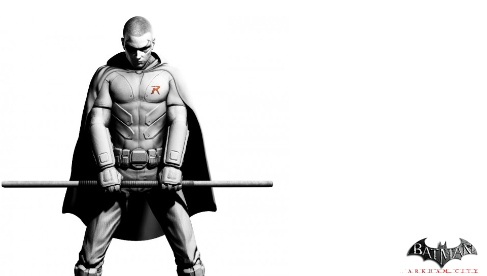 Robin Arkham City featuring Cartoon, Game / Gaming, arkham, batman, tag3 - Perfect PS Vita Wallpaper