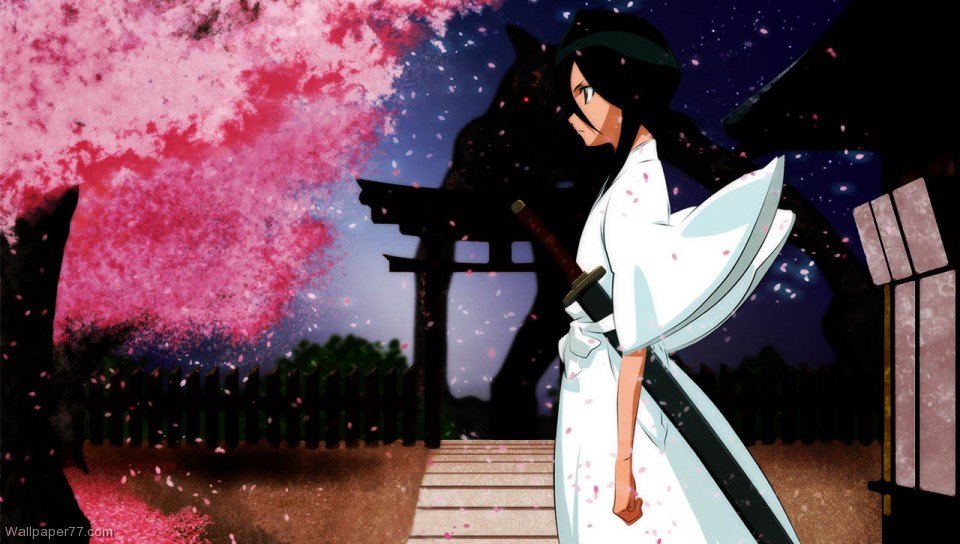 Rukia featuring Anime, Game / Gaming, bleach, kamehameha, sith - Perfect PS Vita Wallpaper