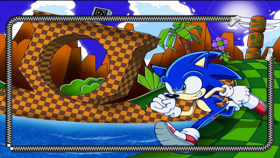 Sonic featuring Game / Gaming, Lockscreen, thrower - Perfect PS Vita Wallpaper