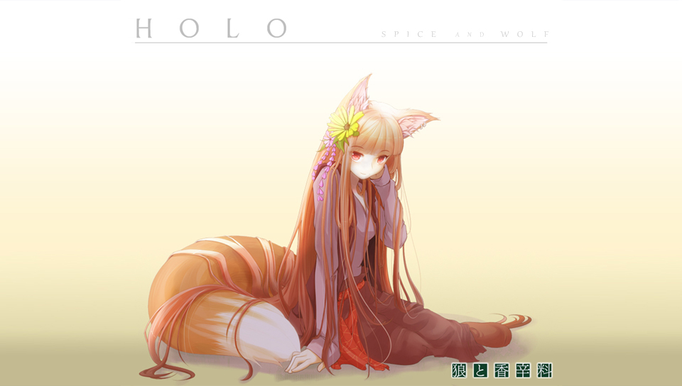 Spice and Wolf - Holo featuring Anime, ssf4, vega - Perfect PS Vita Wallpaper