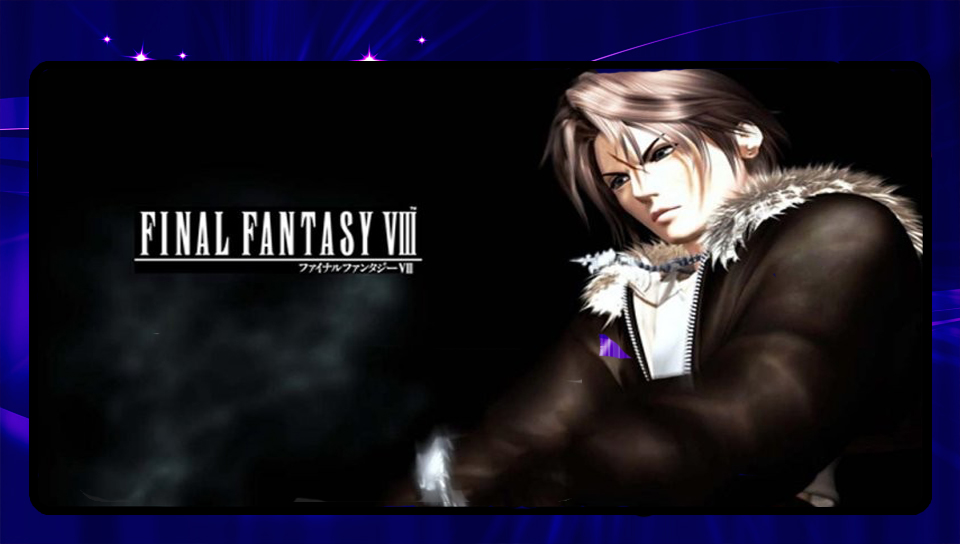 Squall FFVIII featuring Game / Gaming, Lockscreen, final fantasy, Gods Eater Burst, Planets - Perfect PS Vita Wallpaper