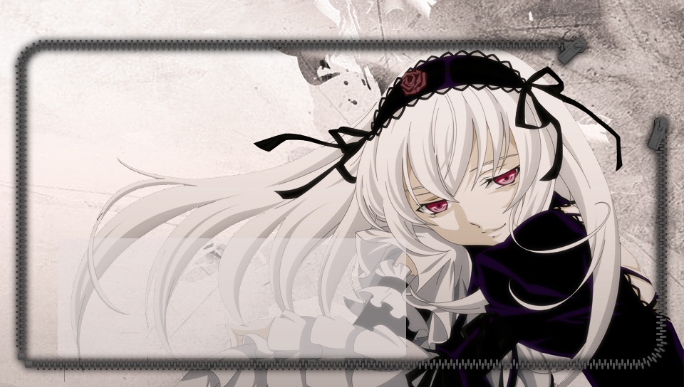 Suigintou Rozen Maiden Lockscreen featuring Anime, Lockscreen, cute, legend, Senjougahara, Sleeping goddess, tomodachi - Perfect PS Vita Wallpaper