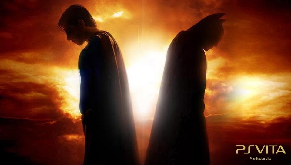 Superman and Batman wallpaper featuring Movies, ganja - Perfect PS Vita Wallpaper