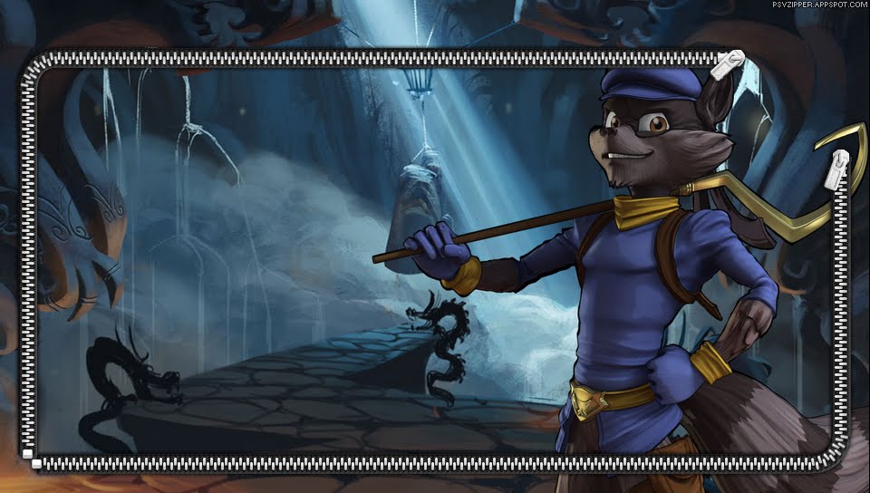 sy cooper featuring Game / Gaming, Lockscreen, ngp, Sly Cooper - Perfect PS Vita Wallpaper