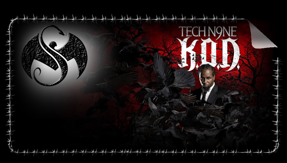 Tech N9ne KOD featuring Lockscreen, Music, ARA, Hendrix - Perfect PS Vita Wallpaper