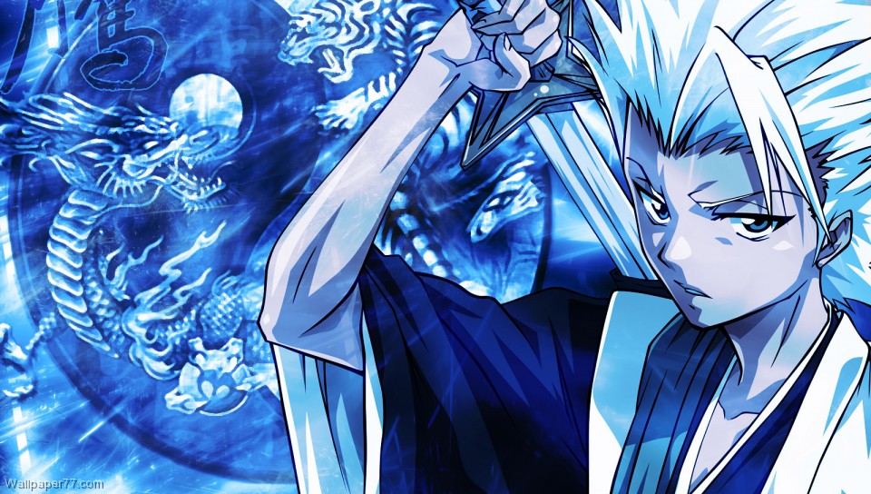 toshiro hitsugaya featuring Anime, Game / Gaming, bleach, Dragonballz, suits - Perfect PS Vita Wallpaper