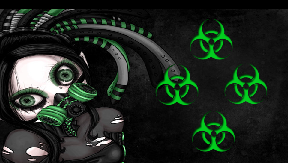 Toxic Rebel featuring Abstract / Arts, Anime, corrupt, rebel, toxic - Perfect PS Vita Wallpaper