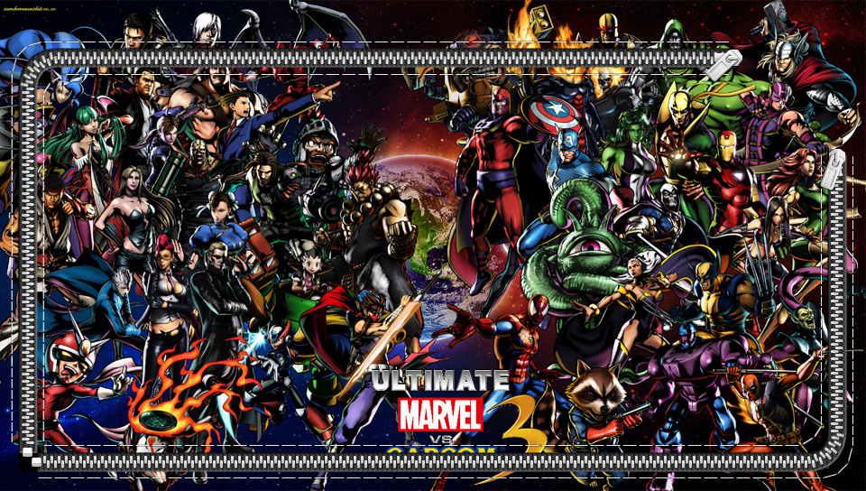 ulitmate marvel vs capcom 3 zip featuring Anime, Cartoon, Game / Gaming, Lockscreen, great - Perfect PS Vita Wallpaper