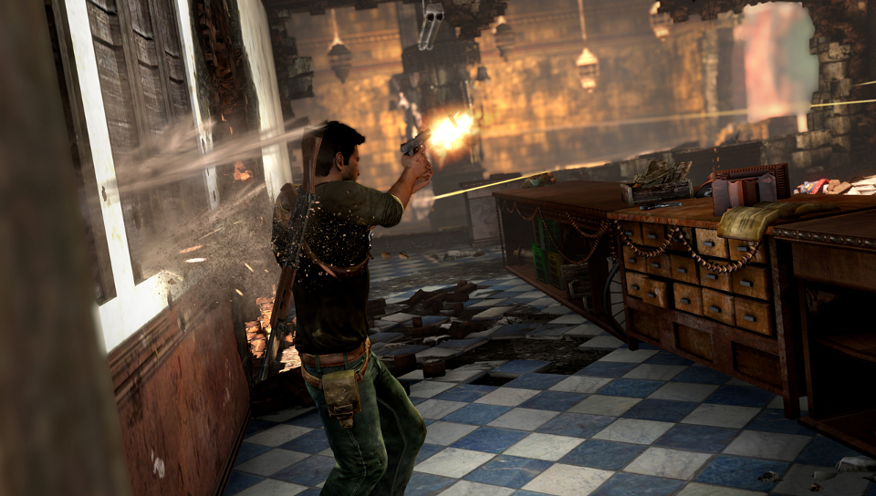 Uncharted 2 featuring Game / Gaming, Mortal - Perfect PS Vita Wallpaper