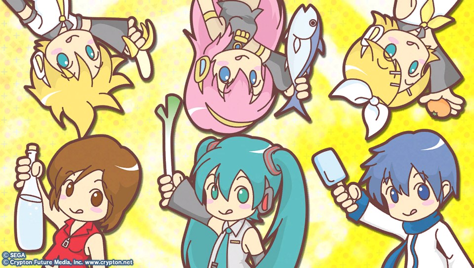 Vocaloid featuring Anime, With Buttons, ganja - Perfect PS Vita Wallpaper