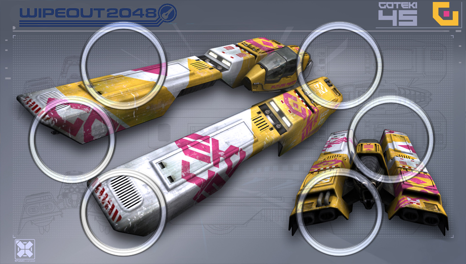 Wipeout 2048 featuring Game / Gaming, With Buttons, wipeout, wipeout 2048 - Perfect PS Vita Wallpaper