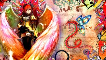 Angel 3 featuring Anime, kato steampunk babe alovelydoll - Perfect PS Vita Wallpaper