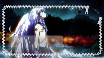 Angel Beats! Kanade 1 featuring Anime, Lockscreen, kato steampunk babe alovelydoll, kurohime - Perfect PS Vita Wallpaper