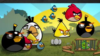 Angry Birds featuring Game / Gaming, With Buttons, Ocarina - Perfect PS Vita Wallpaper