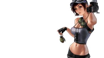 Anime Babe featuring Anime, Babes, series - Perfect PS Vita Wallpaper