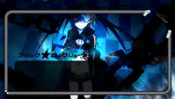 Black Rock Shooter Lockscreen featuring Anime, Babes, Game / Gaming, Lockscreen, black, Other, scheme, shooter, tags1 - Perfect PS Vita Wallpaper