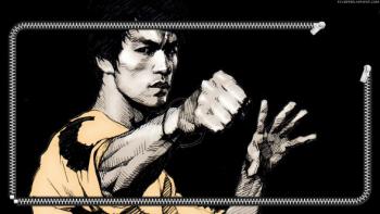 Bruce Lee featuring Celebrities, Lockscreen, Movies, kpop - Perfect PS Vita Wallpaper