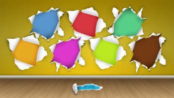 Colourful featuring Abstract / Arts, With Buttons, colourful - Perfect PS Vita Wallpaper