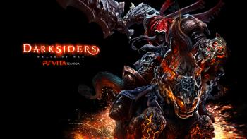 Darksiders - War featuring Game / Gaming, Lockscreen, darksiders, ockscreen, playstation, war - Perfect PS Vita Wallpaper