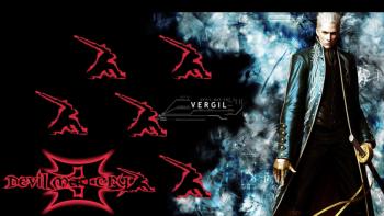 DMC3 Vergil The Dark Slayer featuring Game / Gaming, With Buttons, Elsa From Once Upon A Time Season 4 - Perfect PS Vita Wallpaper