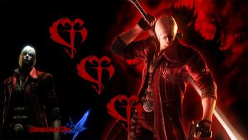 DMC4 Dante The Datk Knight featuring Game / Gaming, With Buttons, devil may cry - Perfect PS Vita Wallpaper