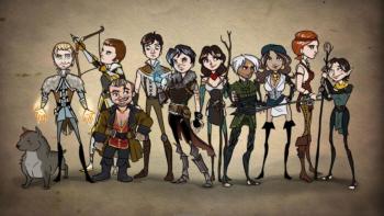 dragon age 2 featuring Anime, Cartoon, Game / Gaming - Perfect PS Vita Wallpaper