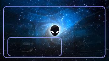 Galaxy Alien featuring Computers, Lockscreen, demon's, galaxy - Perfect PS Vita Wallpaper