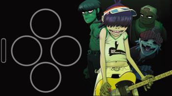 Gorillaz 2 Wallpaper featuring Cartoon, Music, With Buttons, angry, archer - Perfect PS Vita Wallpaper