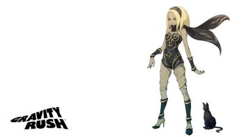 Gravity Rush Transparent featuring Game / Gaming, PlayStationVita - Perfect PS Vita Wallpaper