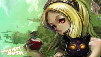 gravity rush002 featuring Game / Gaming, Lockscreen, suzumiya - Perfect PS Vita Wallpaper