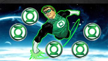 Green Lantern featuring Cartoon, Game / Gaming, Movies, With Buttons, ACIII - Perfect PS Vita Wallpaper