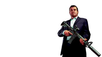 GTA 5 Michael Transparent featuring Game / Gaming, PlayStationVita - Perfect PS Vita Wallpaper