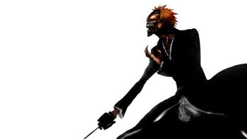 Hollow Ichigo Transparent Wallpaper featuring Anime, bleach, Ichigo, Samurai Champloo, stan - Perfect PS Vita Wallpaper